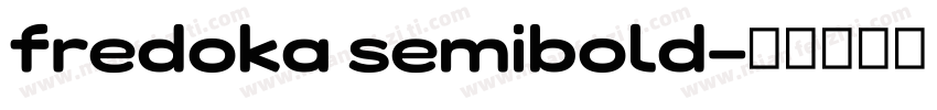 fredoka semibold字体转换